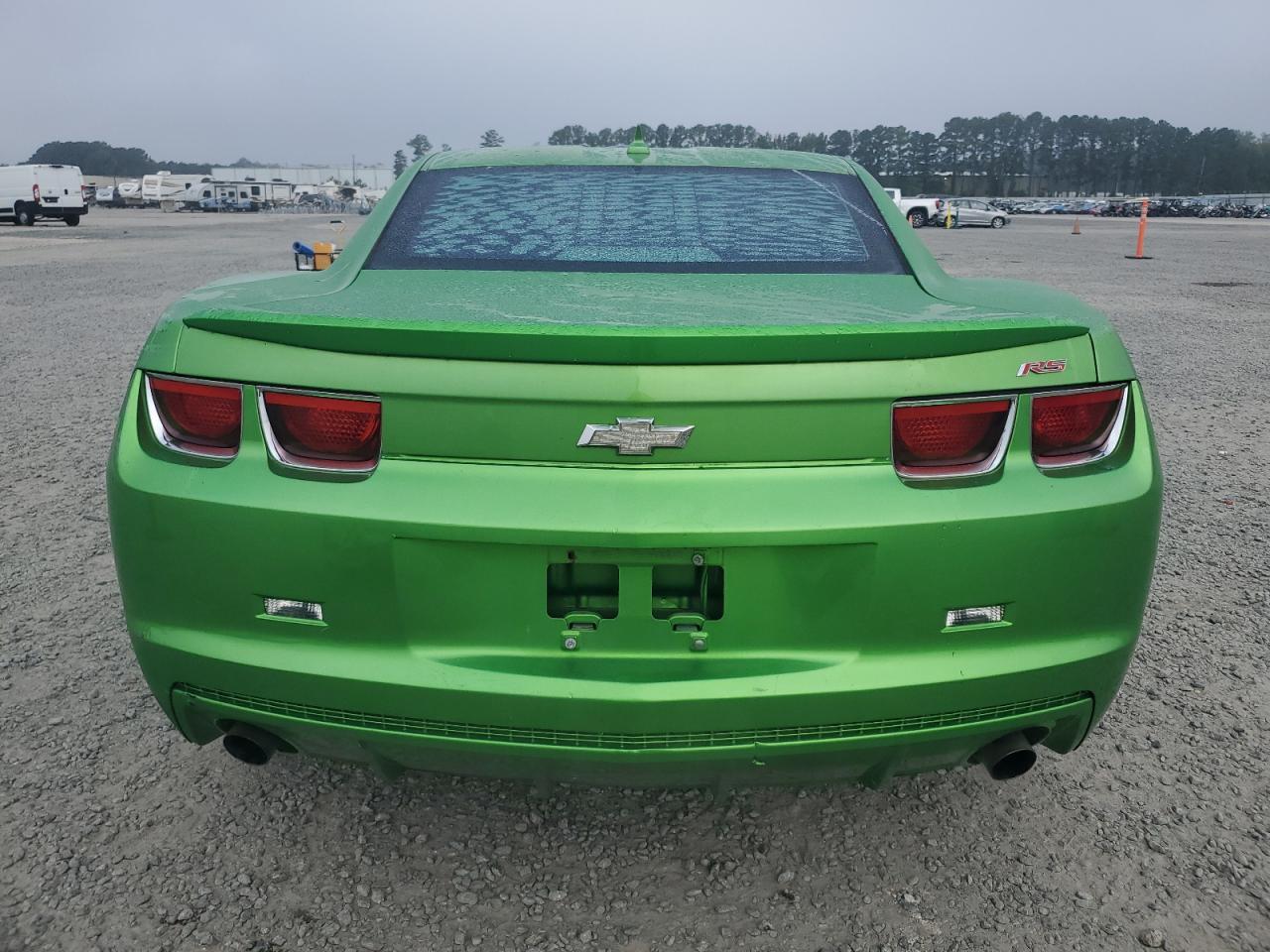 2012 Chevrolet Camaro VIN 2G1FB1E33C9158154 Copart auction photo, front end / side damage thumbnail 6