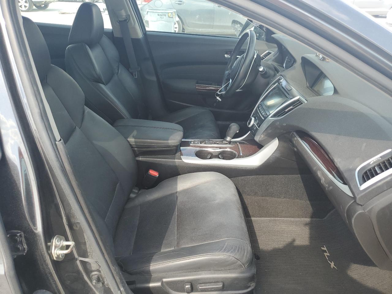 2016 Acura TLX VIN 19UUB1F50GA015446 Copart auction photo, side damage thumbnail 7