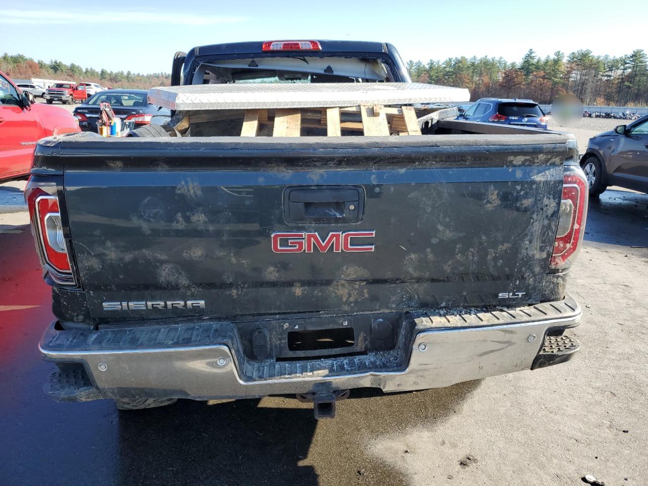 2017 GMC Sierra VIN 3GTU2NECXHG291903 Copart auction photo, all over damage thumbnail 6