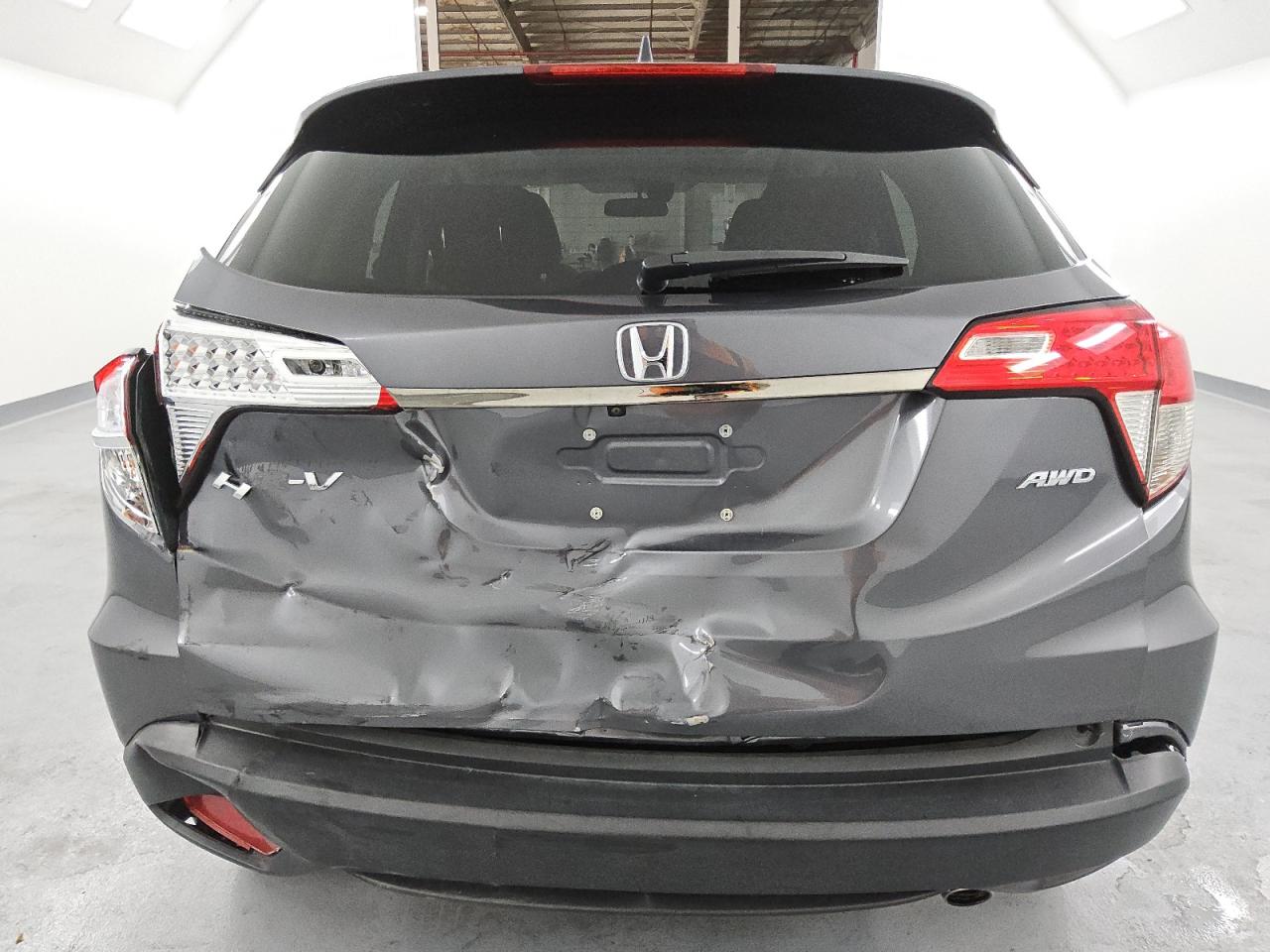 2022 Honda HR-V VIN 3CZRU6H56NM764738 Copart auction photo, rear end damage thumbnail 6