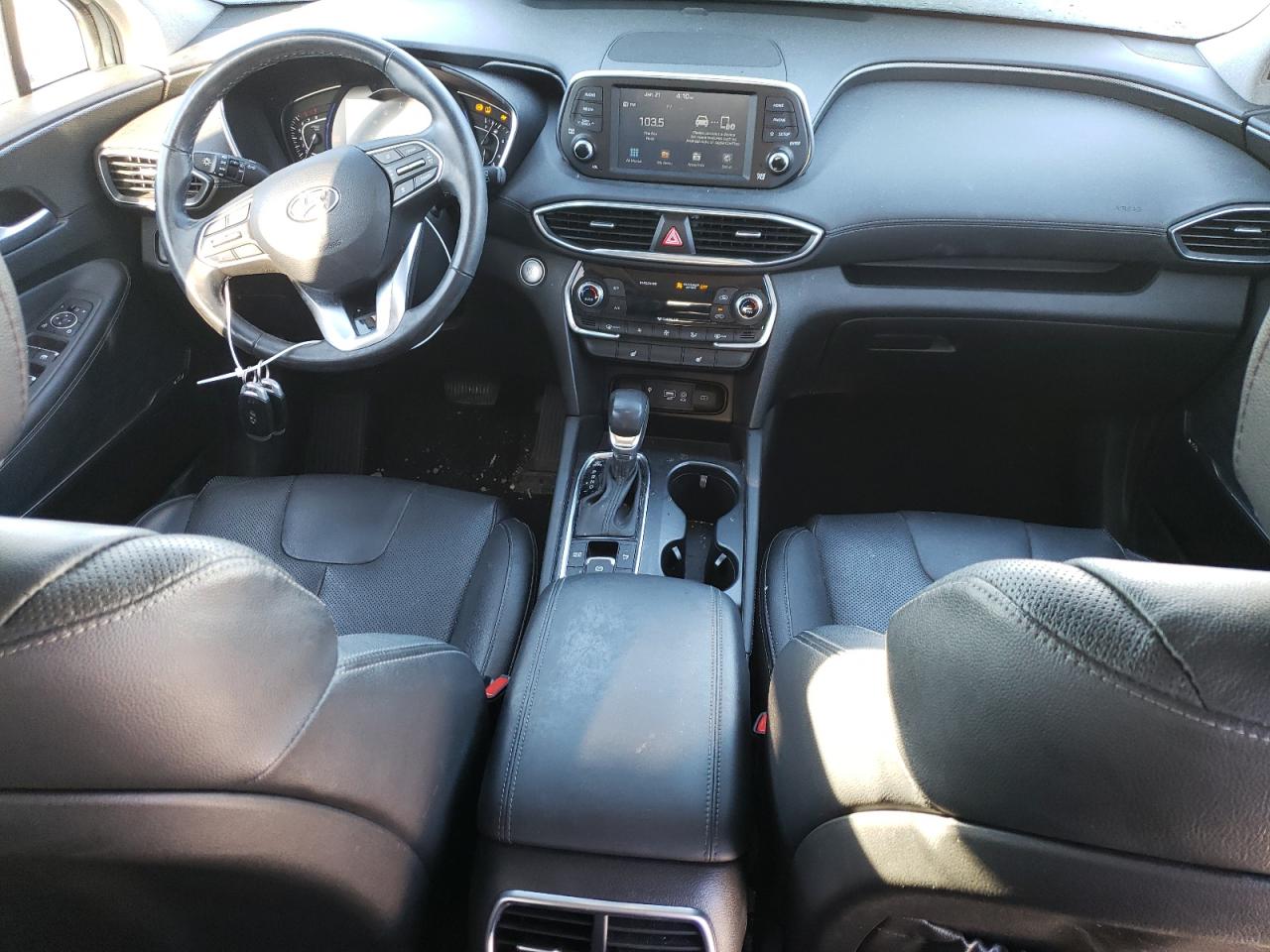 2020 Hyundai Santa Fe VIN 5NMS3CAD9LH149885 Copart auction photo, front end / minor dent/scratches damage thumbnail 8