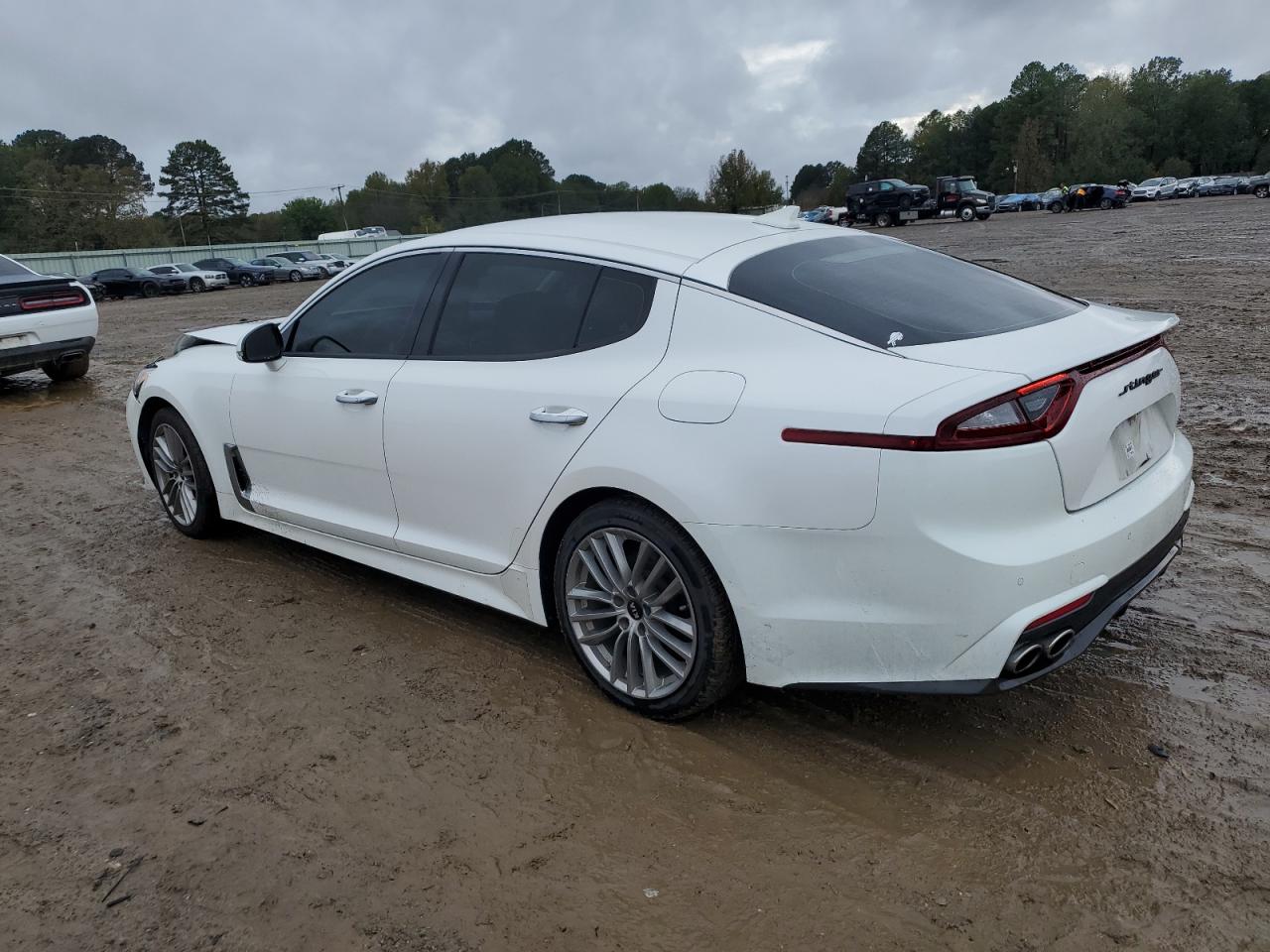2018 KIA Stinger VIN KNAE15LAXJ6013807 Copart auction photo, front end damage thumbnail 2