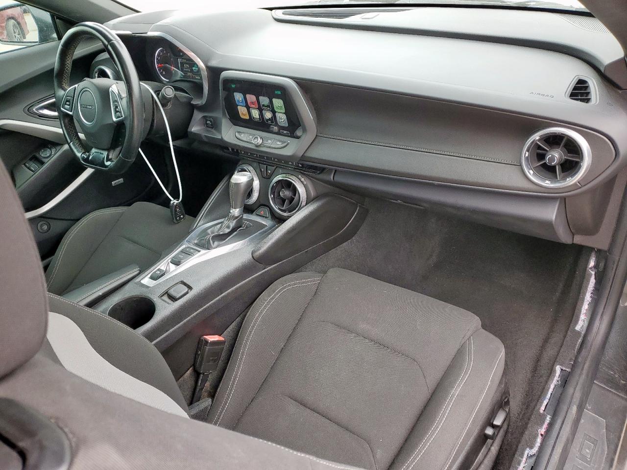 2016 Chevrolet Camaro VIN 1G1FB1RSXG0154068 Copart auction photo, side damage thumbnail 8