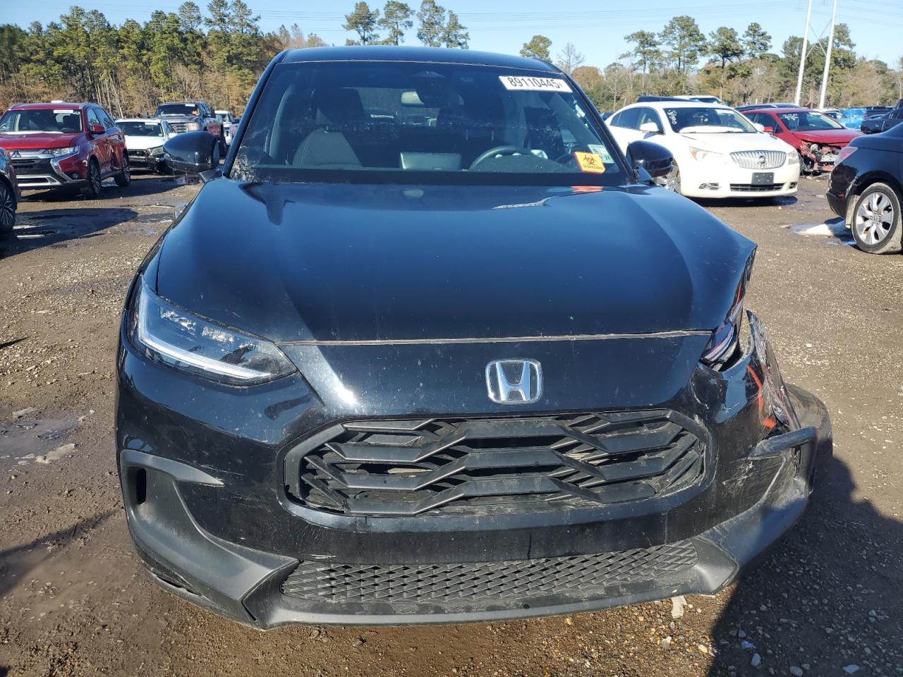 2024 Honda HR-V VIN 3CZRZ1H52RM711836 Copart auction photo, front end damage thumbnail 5