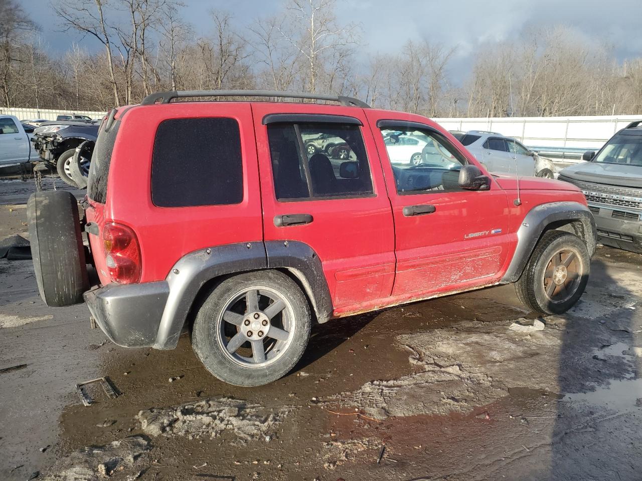 2003 Jeep Liberty (North America) VIN 1J4GL48K63W685684 Copart auction photo, rear end damage thumbnail 3
