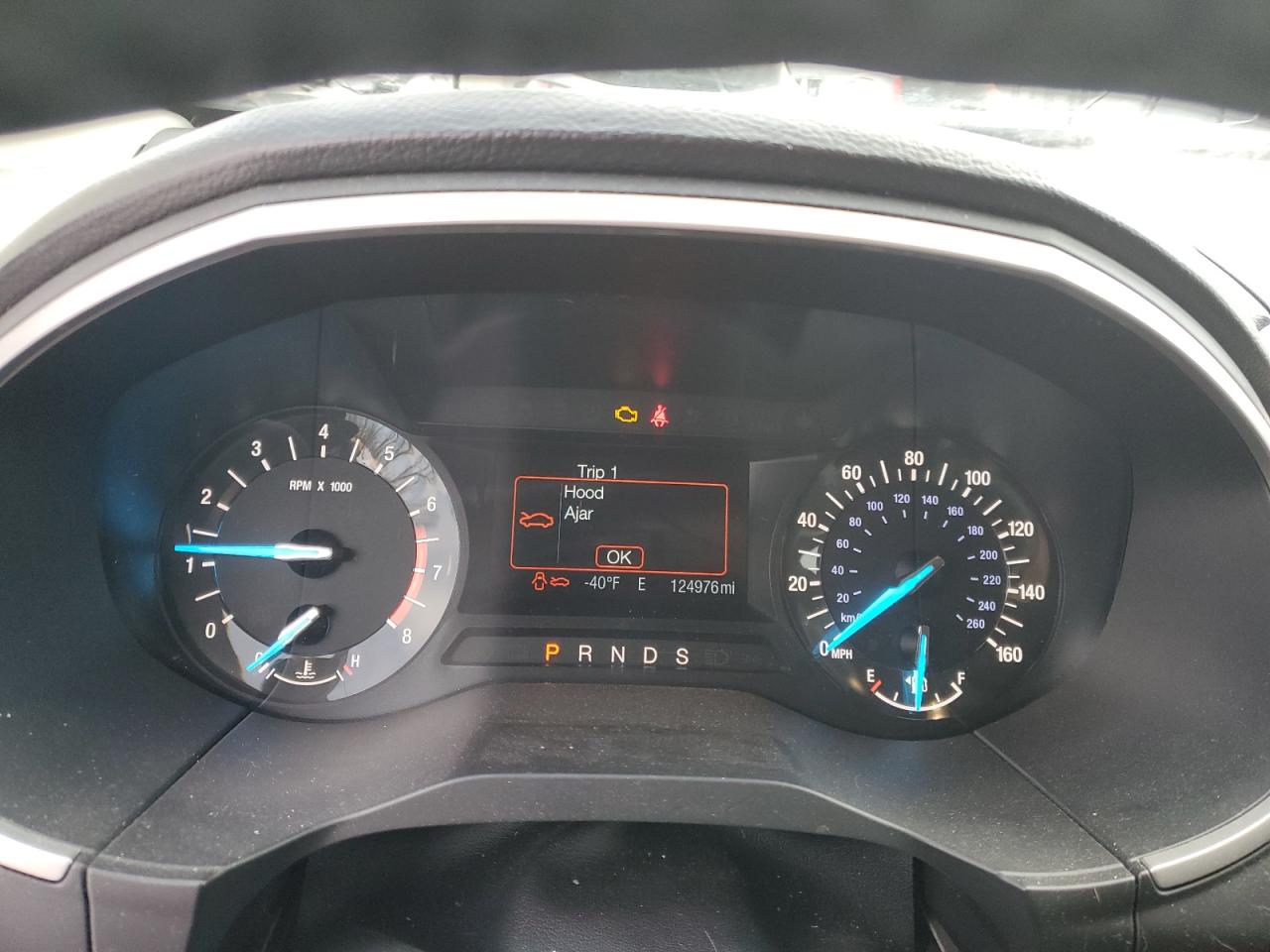 2016 Ford Edge VIN 2FMPK4J99GBB69998 Copart auction photo, front end / side damage thumbnail 9
