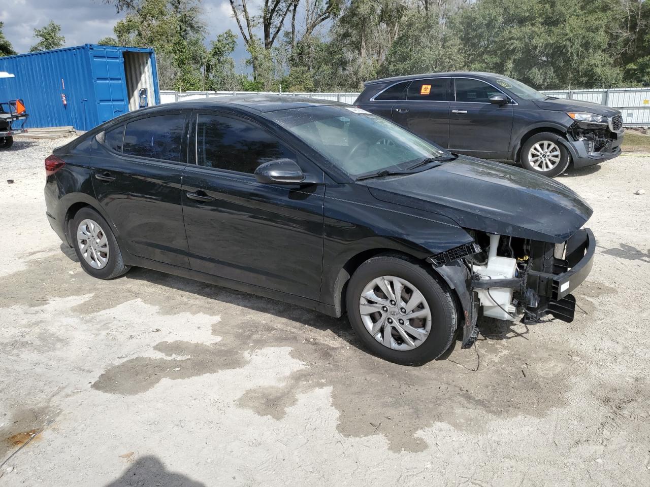 2019 Hyundai Elantra VIN 5NPD74LF2KH476941 Copart auction photo, front end damage thumbnail 4