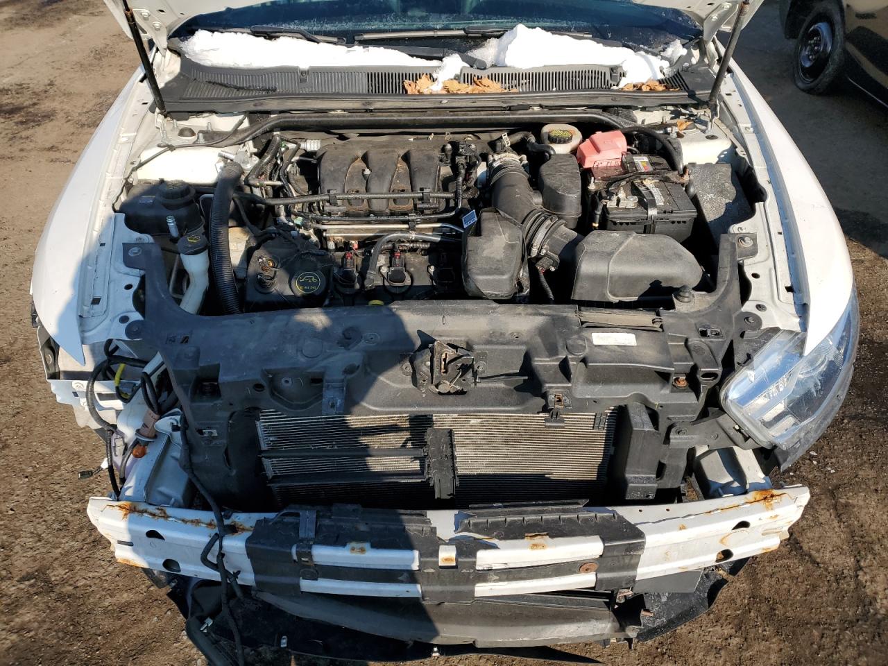 2015 Ford Taurus VIN 1FAHP2J86FG193565 Copart auction photo, front end / rear end damage thumbnail 11
