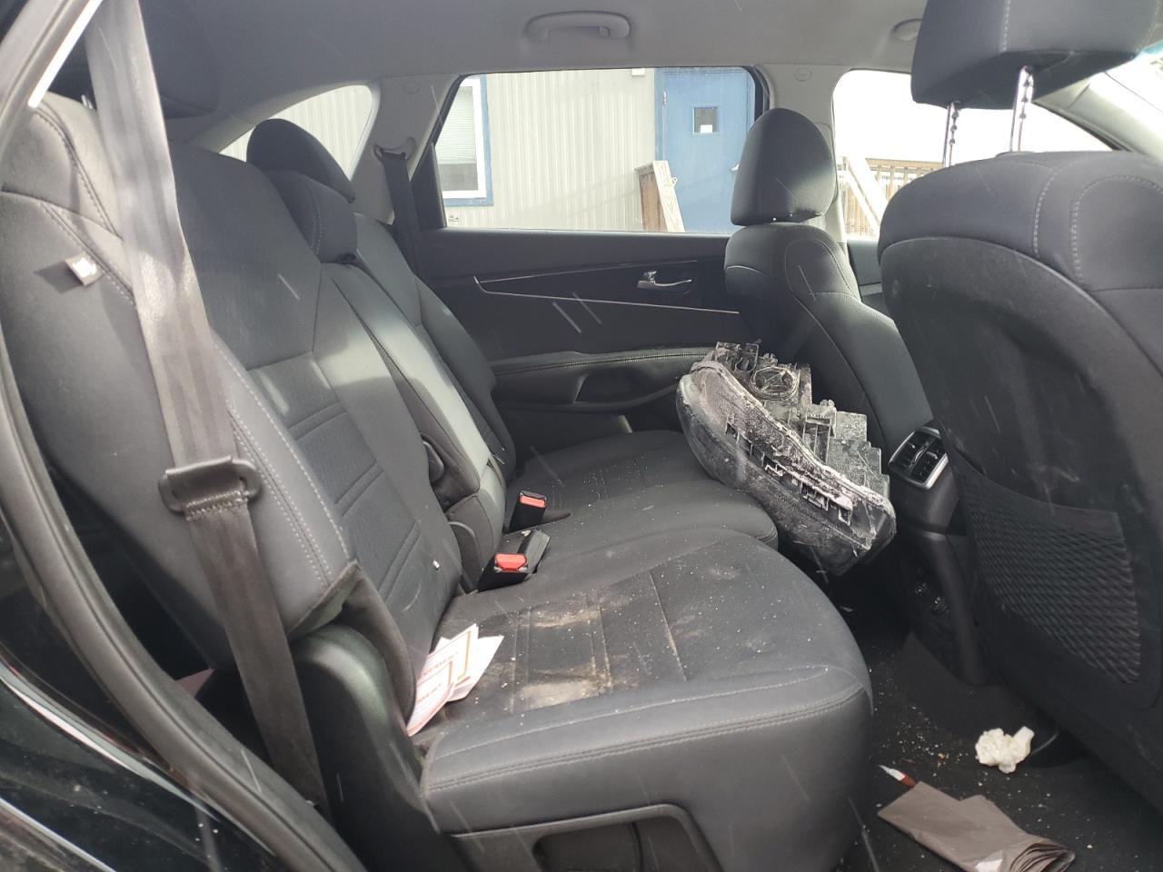 2019 KIA Sorento VIN 5XYPGDA37KG550092 Copart auction photo, front end / side damage thumbnail 12