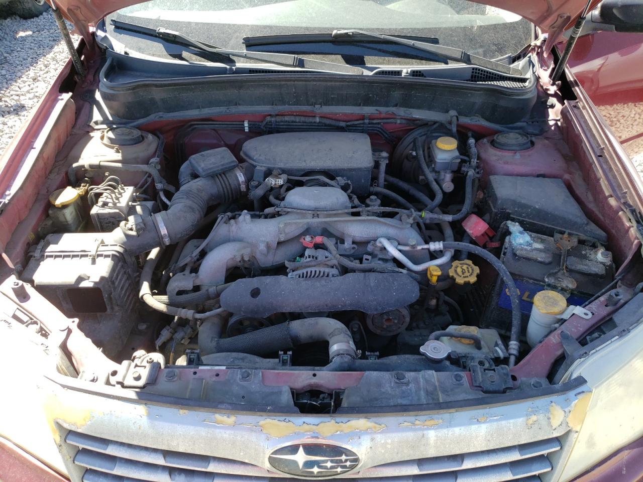 2009 Subaru Forester VIN JF2SH61619H718938 Copart auction photo, mechanical damage thumbnail 12