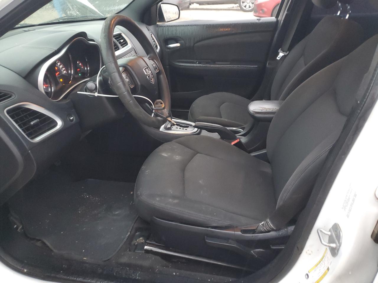 2012 Dodge Avenger VIN 1C3CDZAG6CN256026 Copart auction photo, front end / side damage thumbnail 7