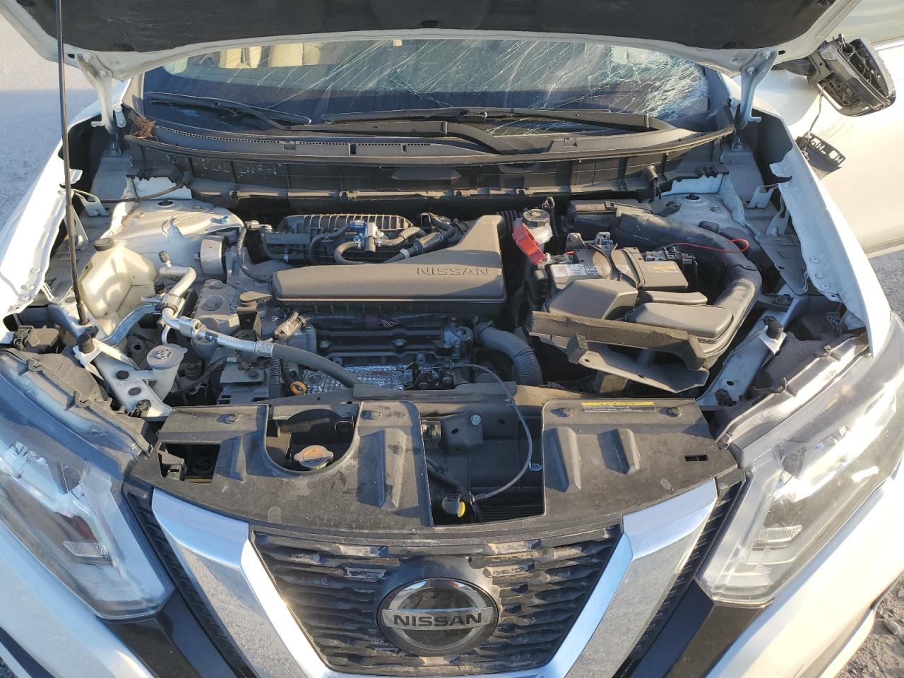 2020 Nissan Rogue VIN 5N1AT2MTXLC704667 Copart auction photo, top/roof / rear end damage thumbnail 12