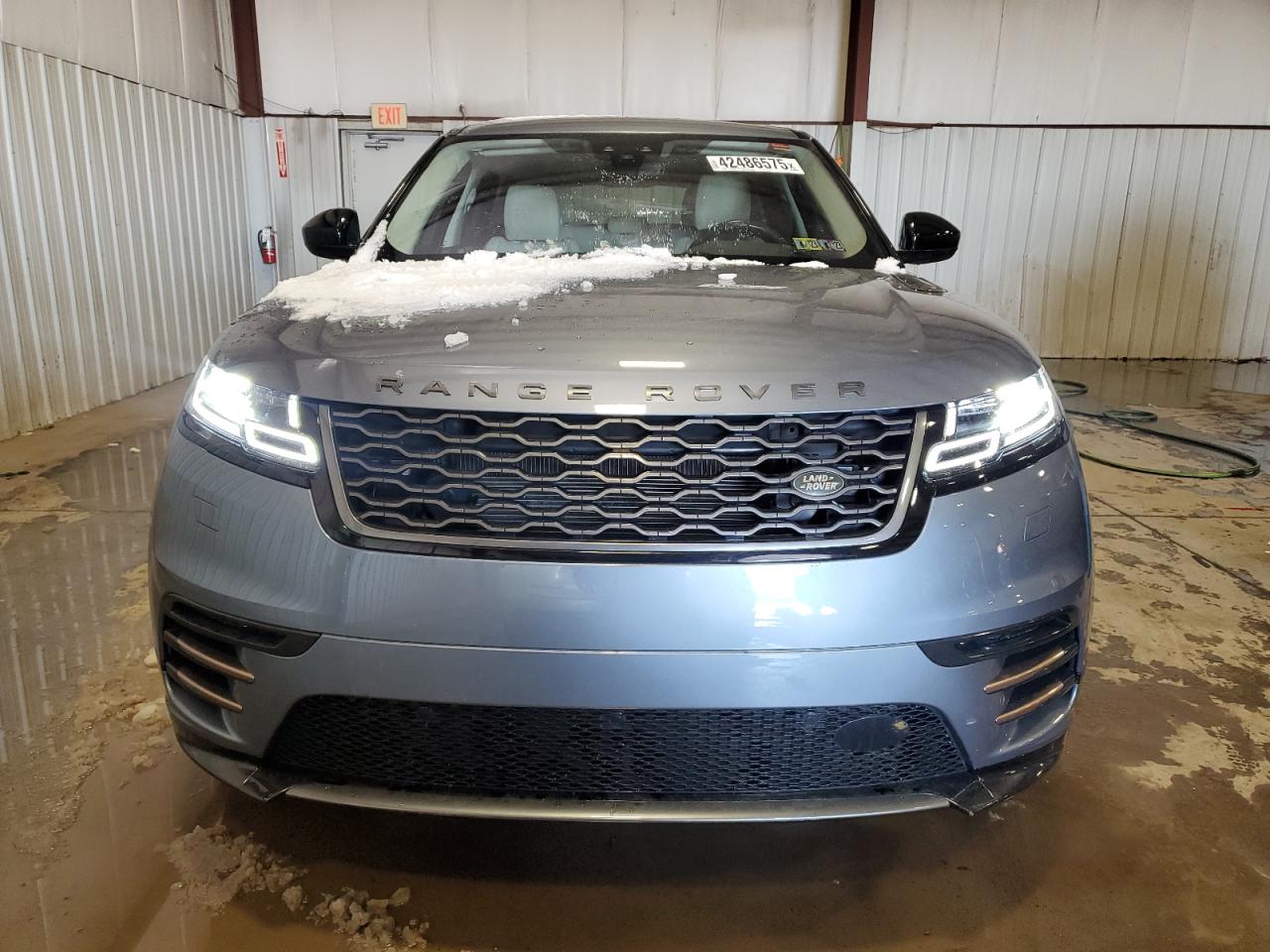 2019 Land Rover Range Rover VIN SALYL2FV1KA209889 Copart auction photo, side / rear end damage thumbnail 5