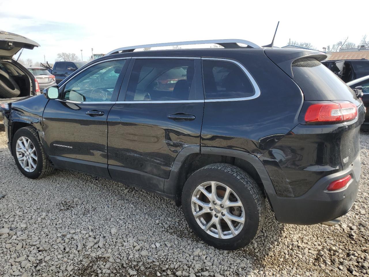 2018 Jeep Grand Cherokee VIN 1C4PJLLB7JD553183 Copart auction photo, front end damage thumbnail 2