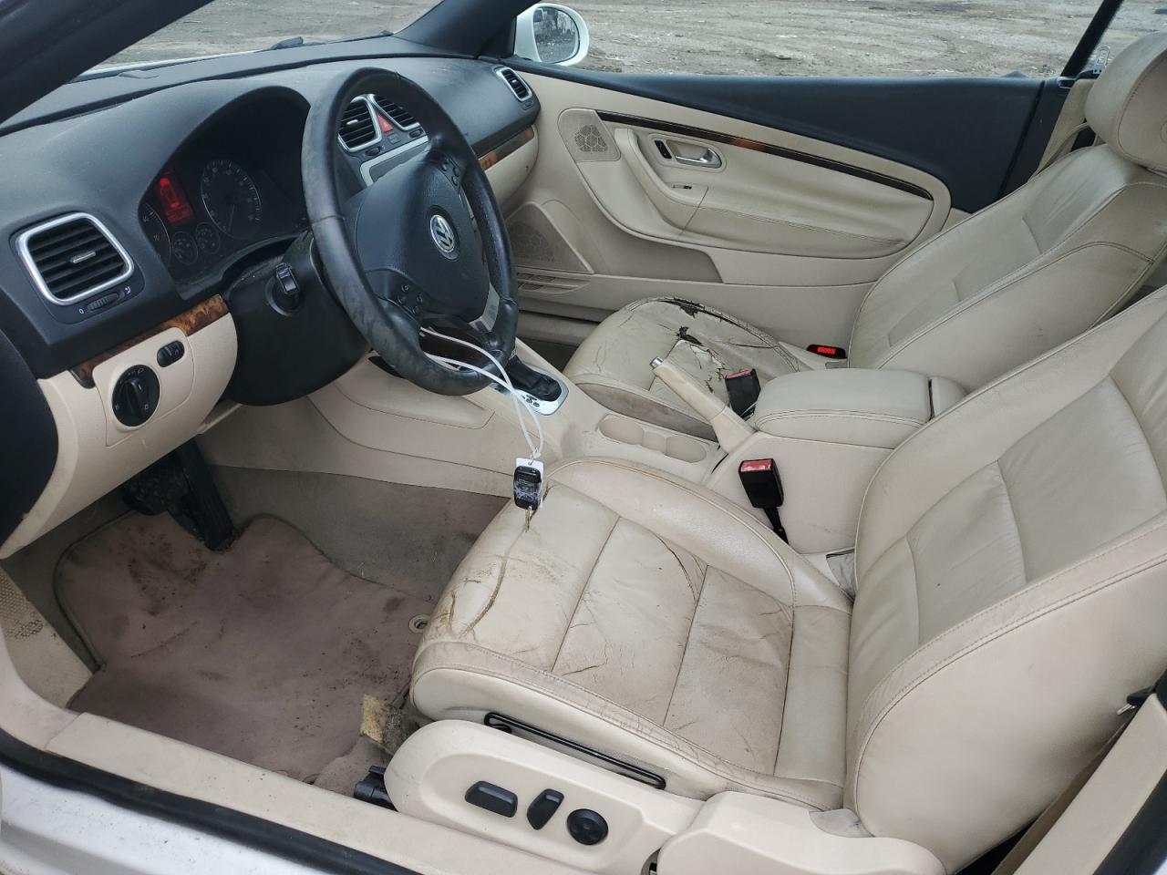 2007 Volkswagen Eos VIN WVWFA71F47V033566 Copart auction photo, rear end damage thumbnail 7
