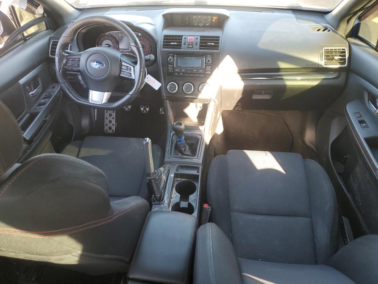 2015 Subaru WRX VIN JF1VA1A6XF9812525 Copart auction photo, side / rear end damage thumbnail 8