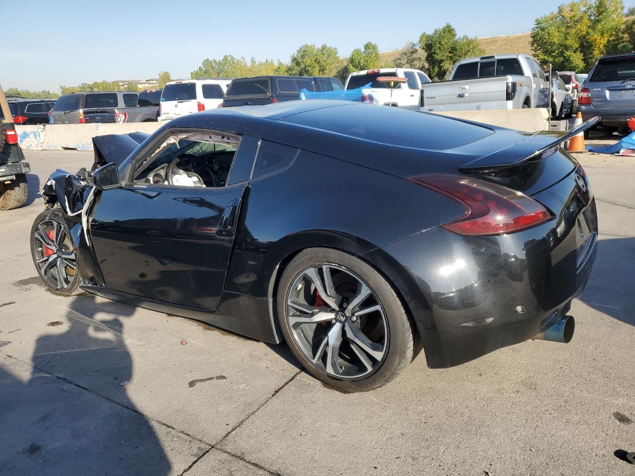 2019 Nissan 370Z VIN JN1AZ4EH0KM421277 Copart auction photo, front end damage thumbnail 2