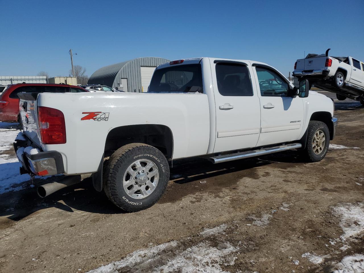 2011 Chevrolet Silverado VIN 1GC1KYE89BF179389 Copart auction photo, side damage thumbnail 3