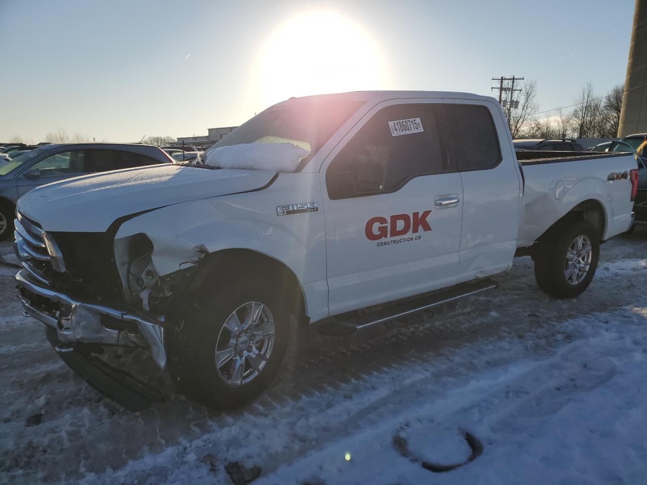 2016 Ford F-150 VIN 1FTFX1EF8GFD40397