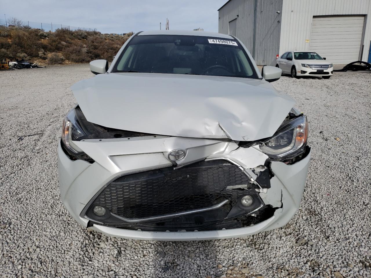 2019 Toyota Yaris VIN 3MYDLBYV3KY506033 Copart auction photo, front end damage thumbnail 5