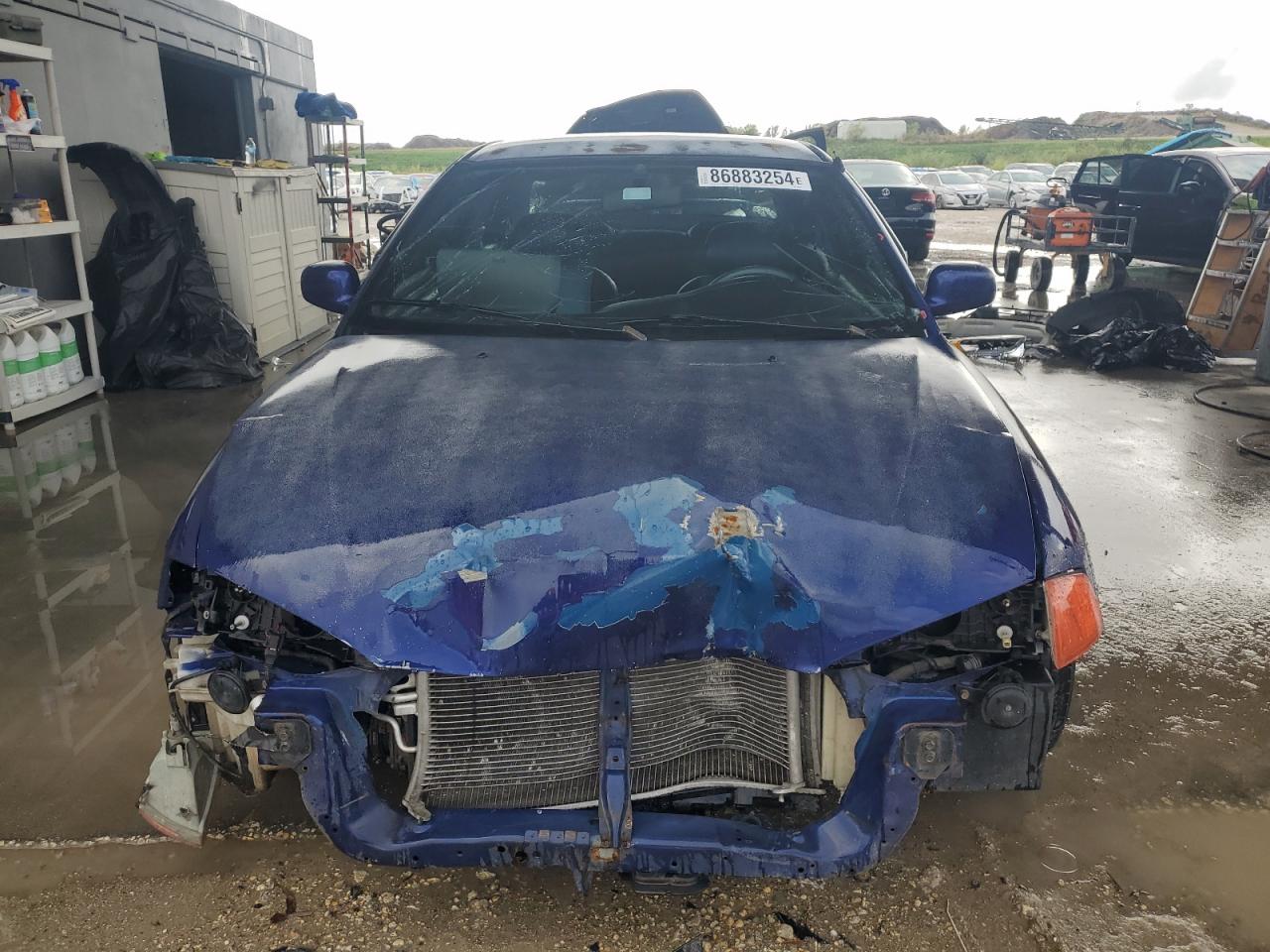1998 Mitsubishi Mirage VIN JA3AY31C7WU002612 Copart auction photo, front end / minor dent/scratches damage thumbnail 5