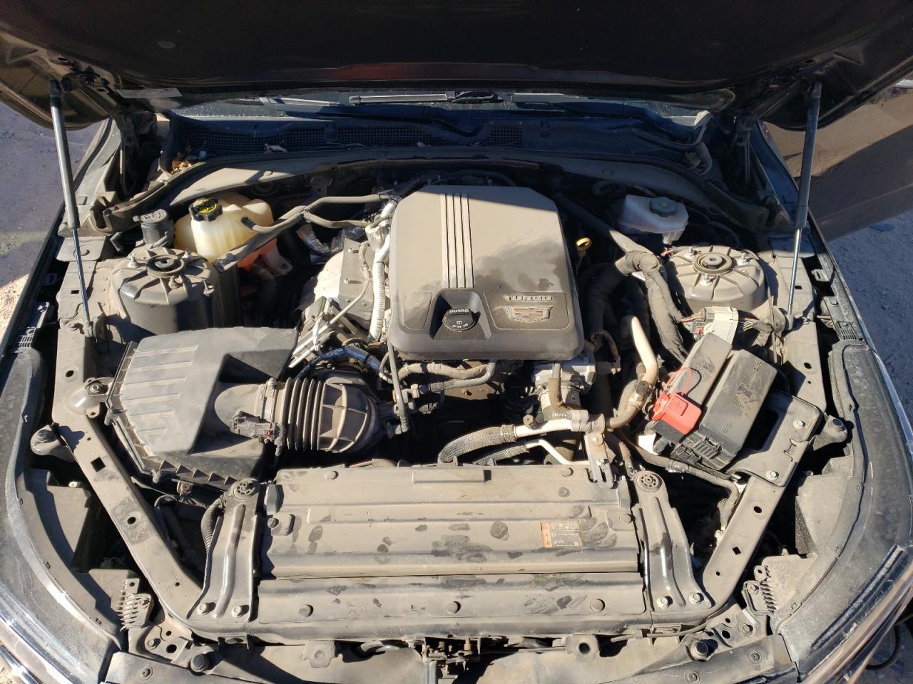 2021 Cadillac CT4 VIN 1G6DB5RK3M0124611 Copart auction photo, hail damage thumbnail 11