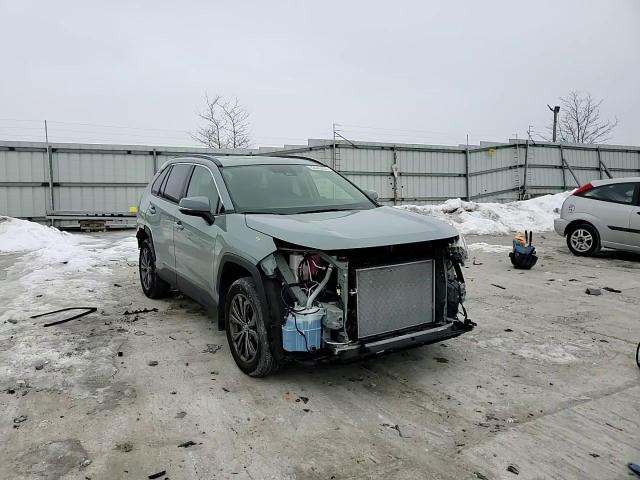 2022 Toyota RAV 4 VIN JTMB6RFV0ND078390 Copart auction photo, front end / rear end damage thumbnail 12