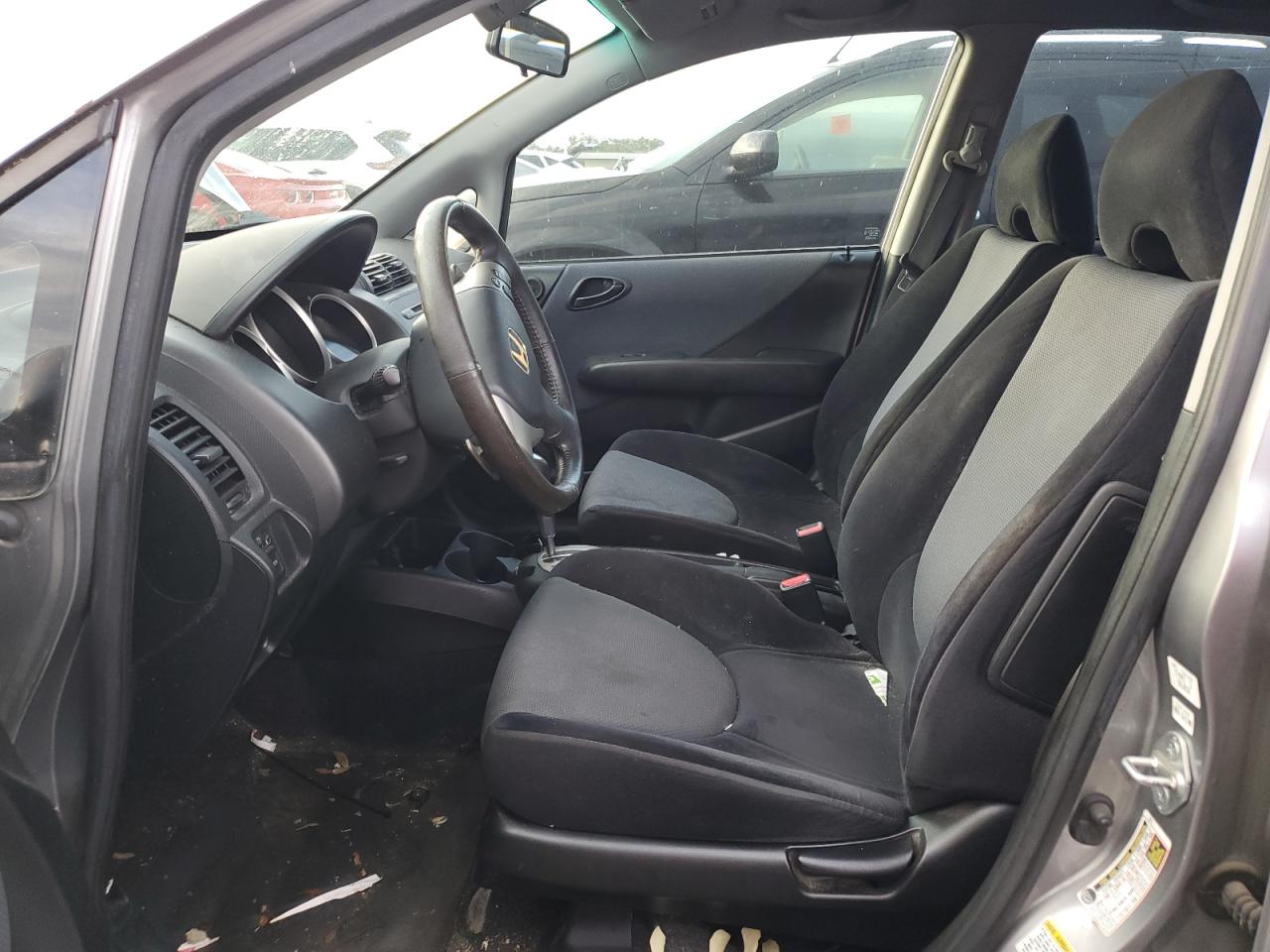 2007 Honda Fit VIN JHMGD38647S031648 Copart auction photo, water/flood damage thumbnail 7