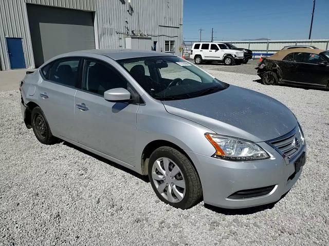 2015 Nissan Sentra VIN 3N1AB7AP3FL689551 Copart auction photo, rear end damage thumbnail 11