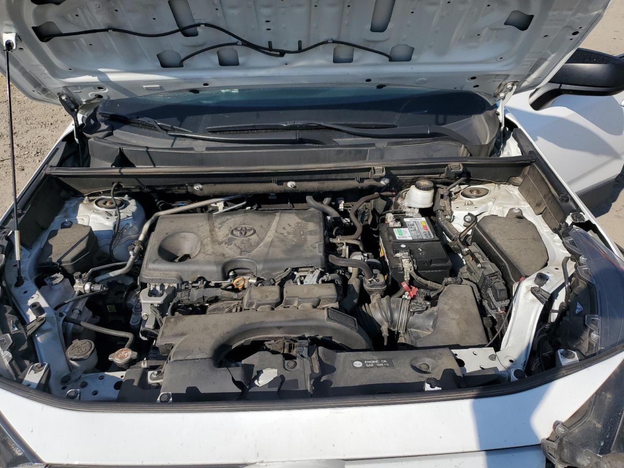 2019 Toyota RAV 4 VIN 2T3H1RFV7KC024349 Copart auction photo, front end / minor dent/scratches damage thumbnail 13