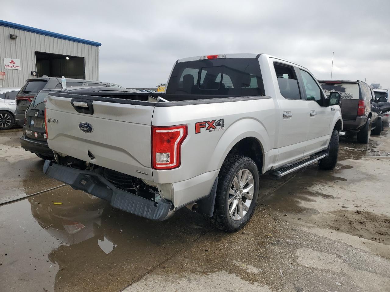 2015 Ford F-150 VIN 1FTEW1EF0FKE33886 Copart auction photo, front end damage thumbnail 3