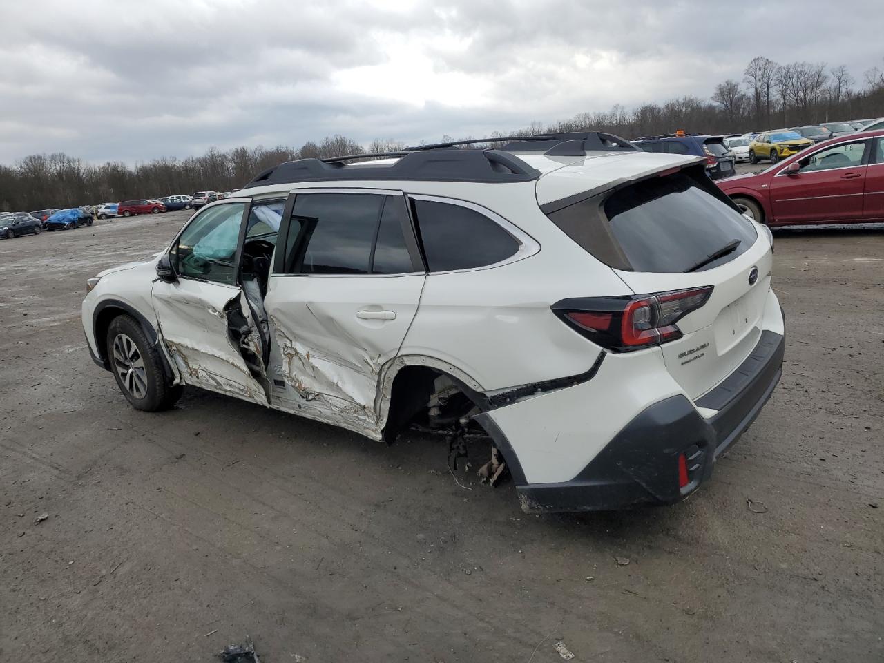 2020 Subaru Outback VIN 4S4BTACC2L3210318 Copart auction photo, all over damage thumbnail 2