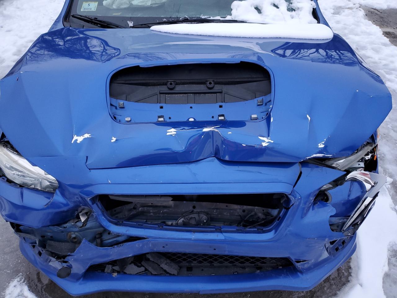 2016 Subaru WRX VIN JF1VA1E69G8813179 Copart auction photo, front end damage thumbnail 11