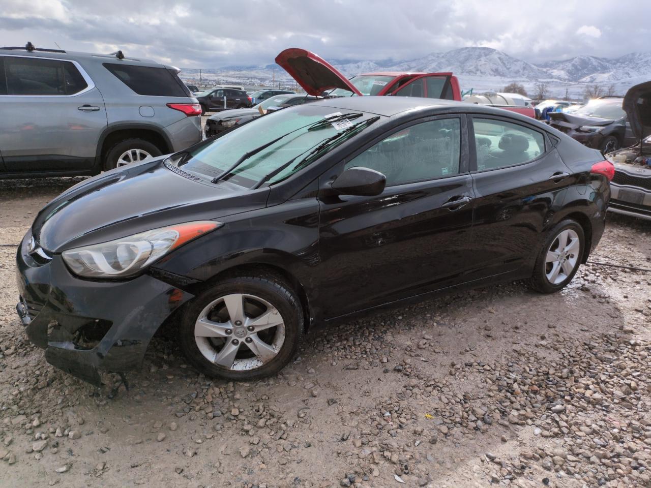 2013 Hyundai Elantra VIN 5NPDH4AEXDH183105