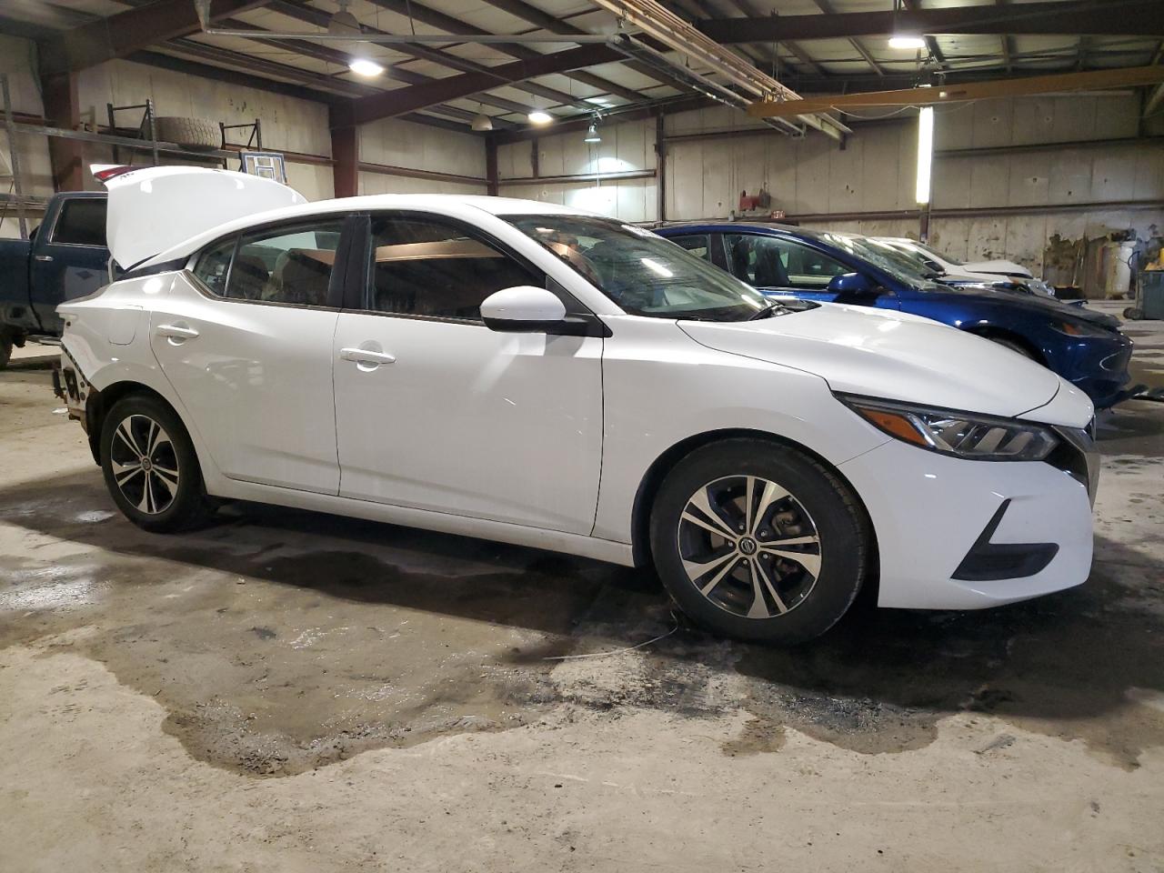 2022 Nissan Sentra VIN 3N1AB8CV5NY220058 Copart auction photo, rear end / minor dent/scratches damage thumbnail 4