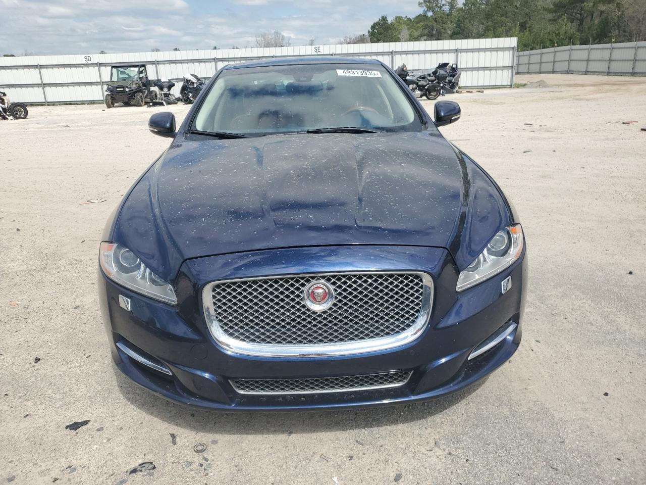 2015 Jaguar XJ VIN SAJWJ2GD8F8V84252 Copart auction photo, rear end damage thumbnail 5