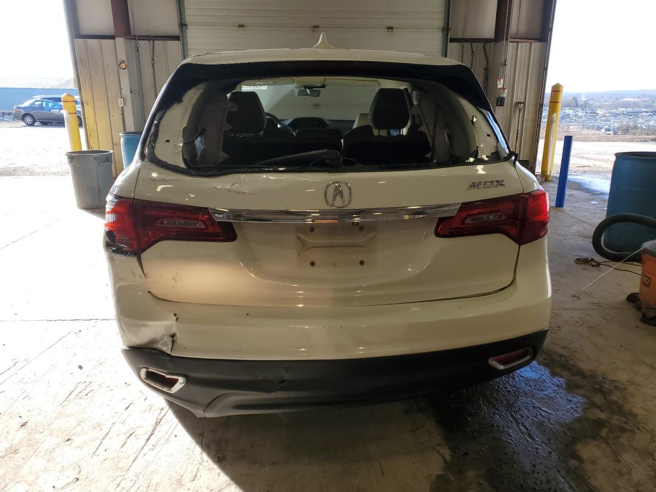 2016 Acura MDX VIN 5FRYD3H46GB017086 Copart auction photo, rear end / front end damage thumbnail 6