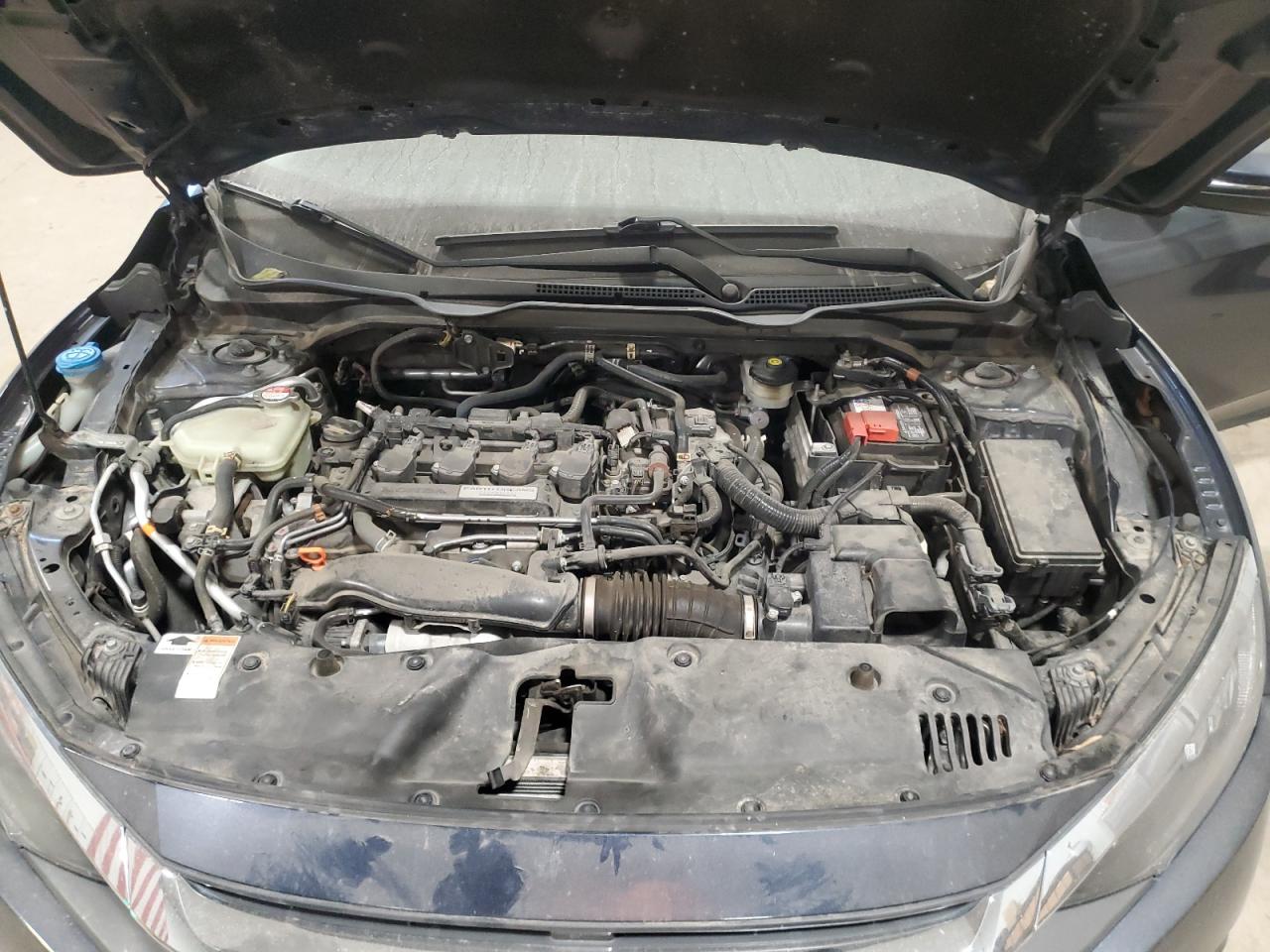 2016 Honda Civic VIN 19XFC1F92GE013153 Copart auction photo, rear end damage thumbnail 11
