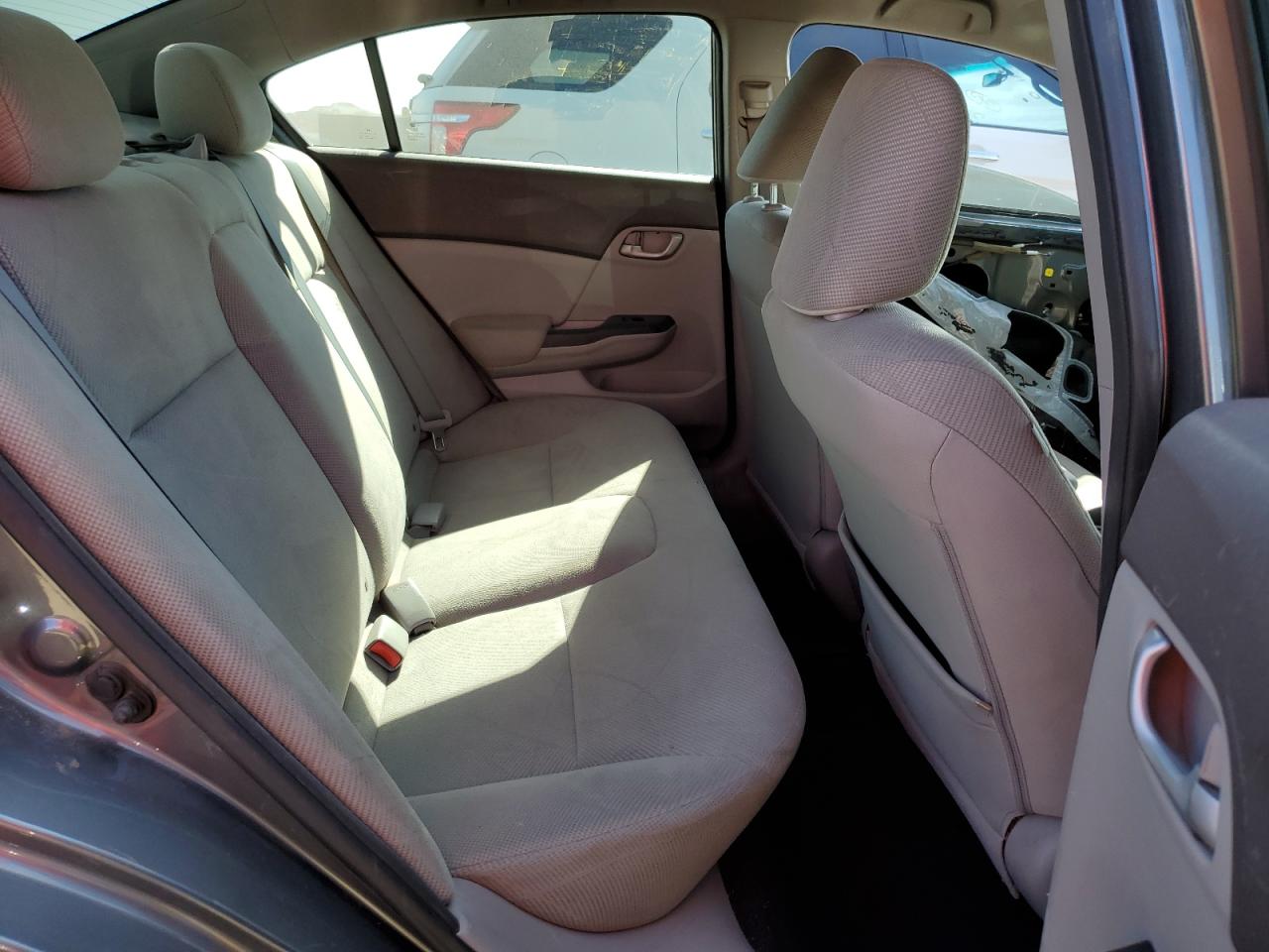 2012 Honda Civic VIN 2HGFB2F69CH318776 Copart auction photo, side / front end damage thumbnail 10