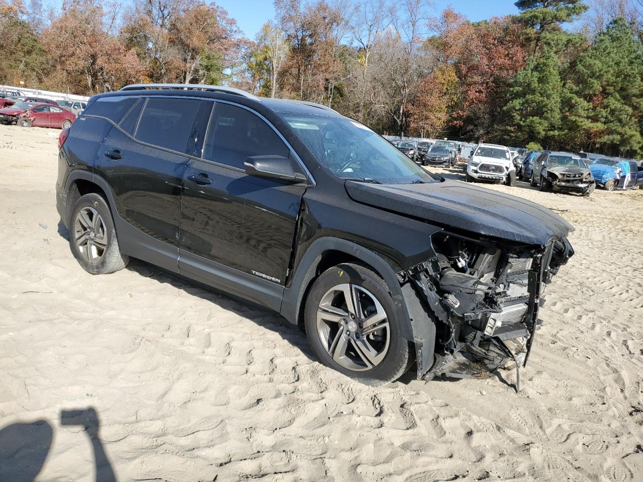 2020 GMC Terrain VIN 3GKALPEV9LL249756 Copart auction photo, mechanical / front end damage thumbnail 4