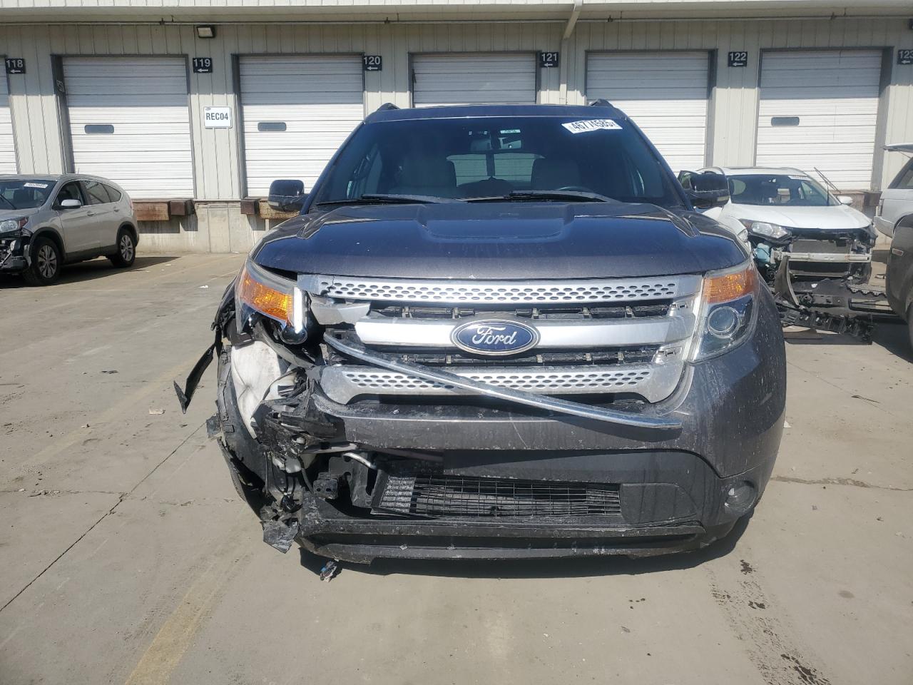 2012 Ford Explorer VIN 1FMHK7D84CGA72235 Copart auction photo, front end damage thumbnail 5