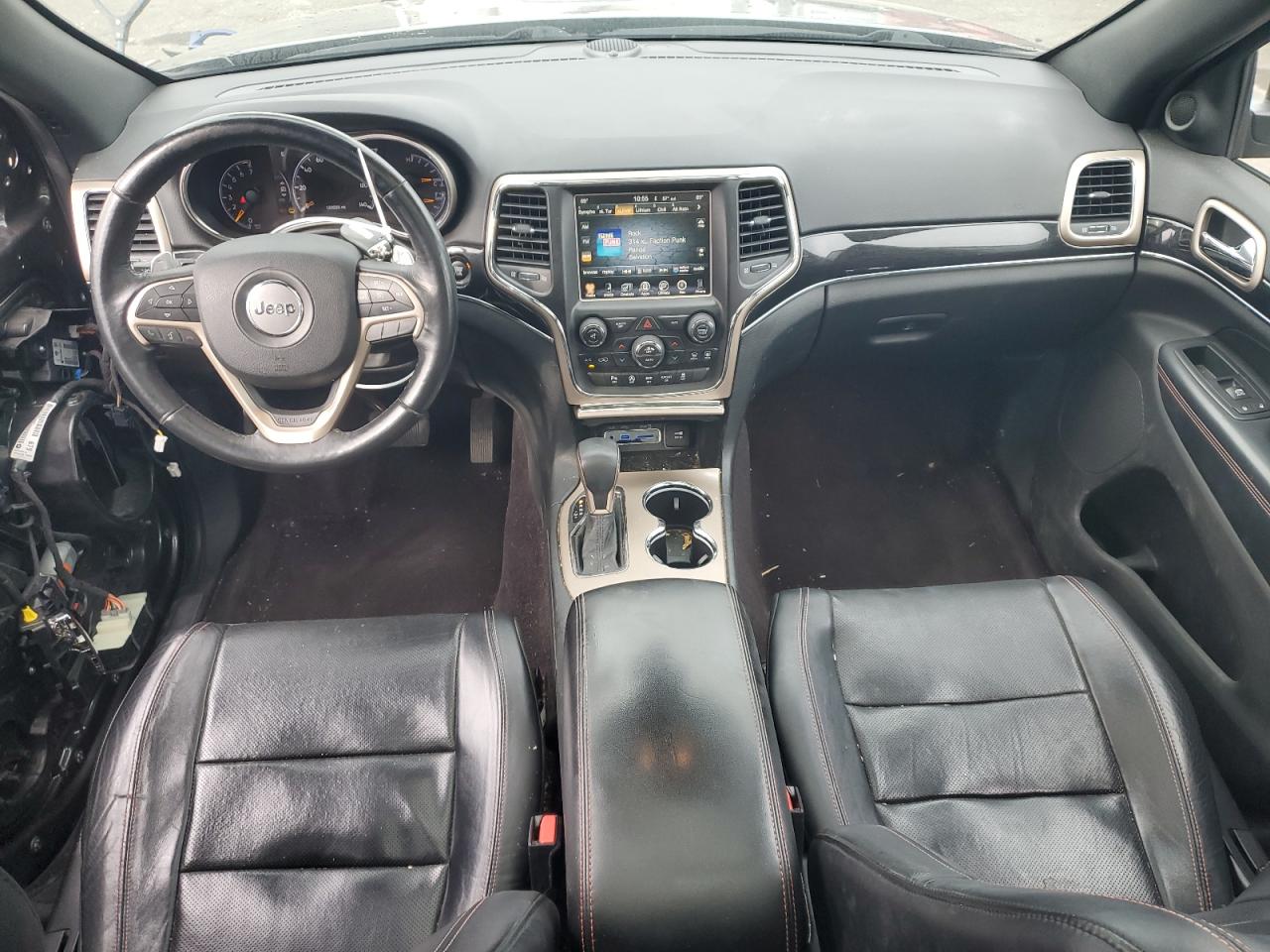 2016 Jeep Grand Cherokee VIN 1C4RJFBG0GC372223 Copart auction photo, front end / all over damage thumbnail 8