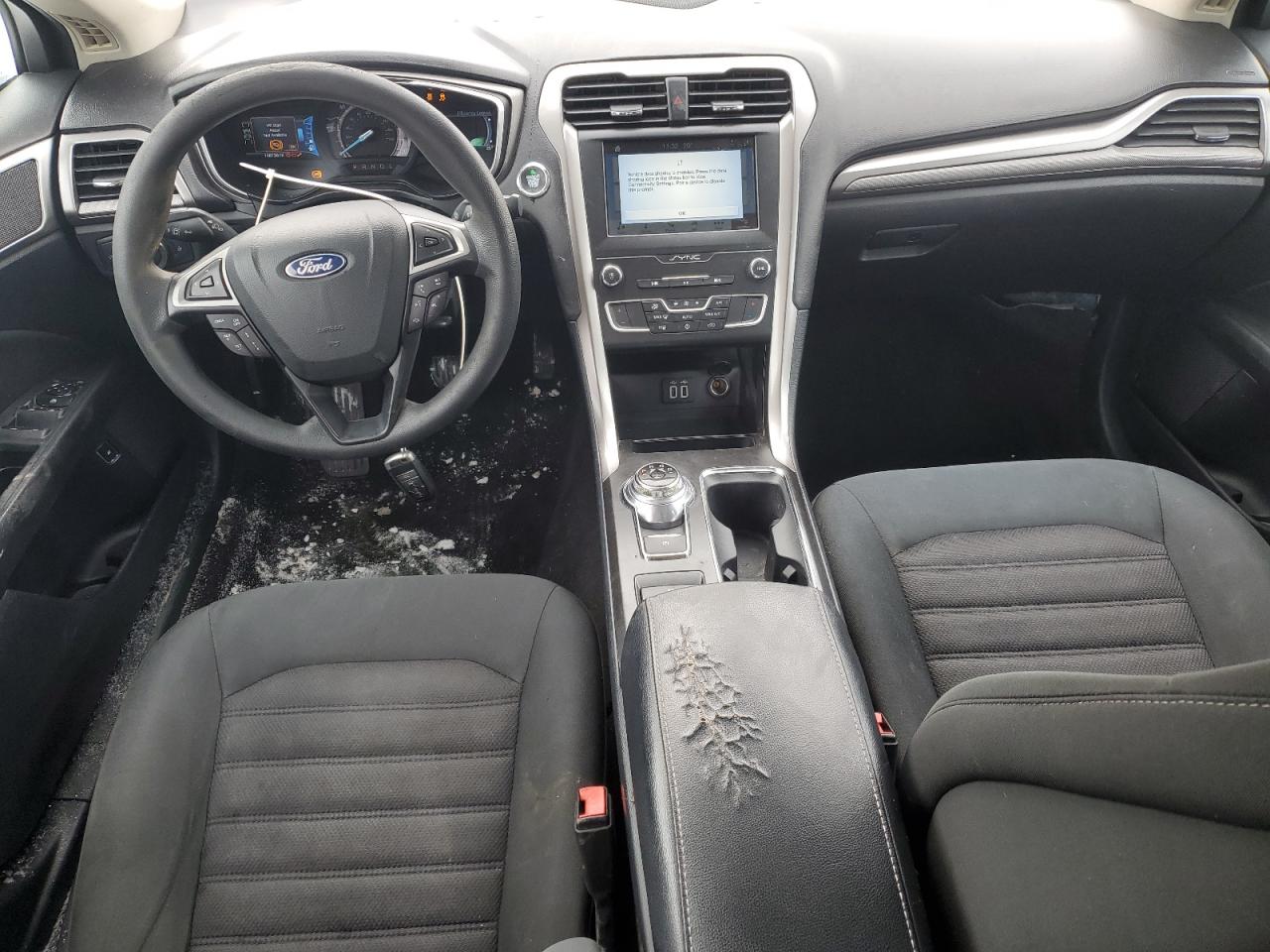 2019 Ford Fusion VIN 3FA6P0LU3KR137706 Copart auction photo, front end / rear end damage thumbnail 8