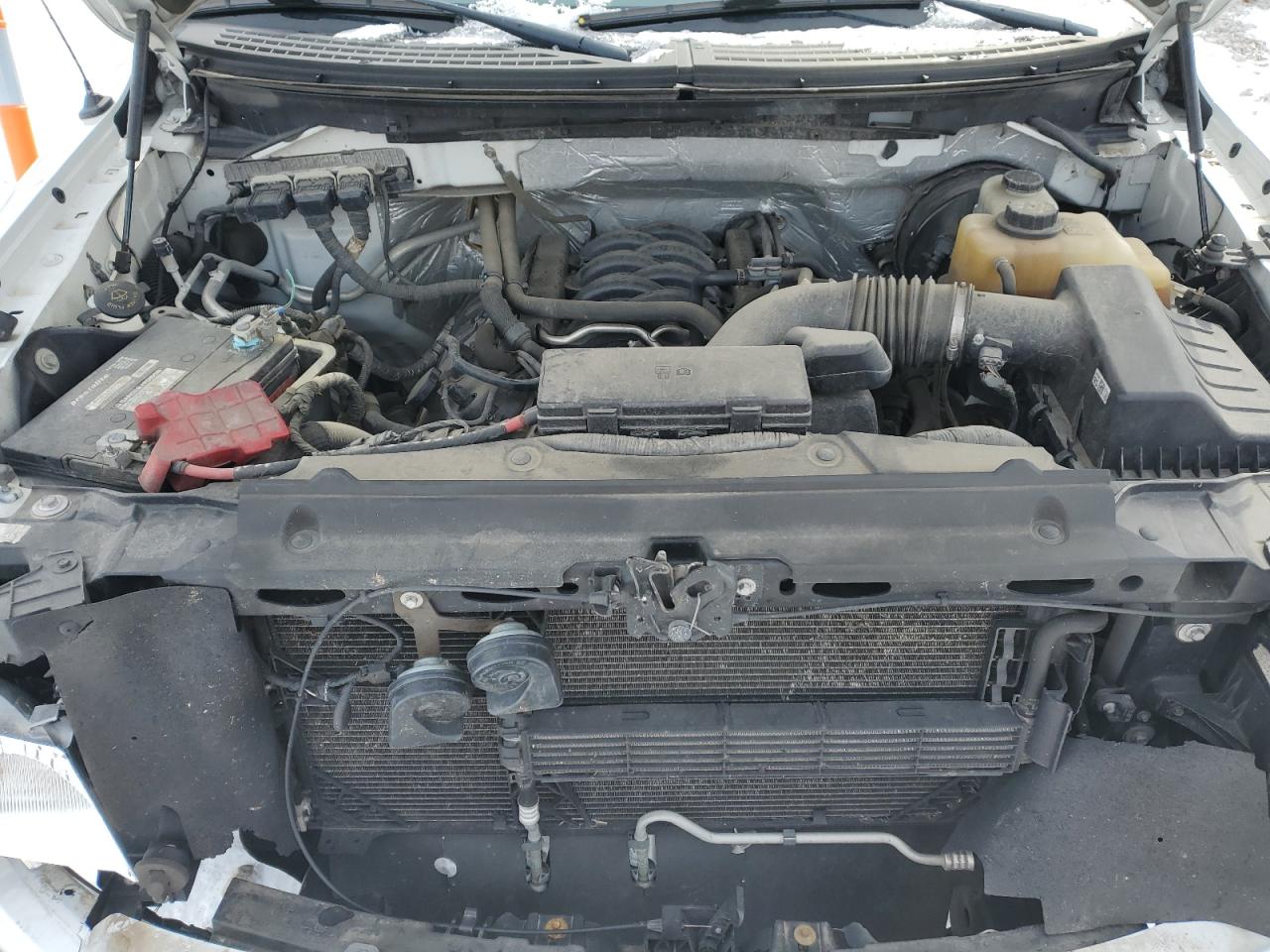 2013 Ford F-150 VIN 1FTFW1CF5DFD37720 Copart auction photo, front end / mechanical damage thumbnail 11