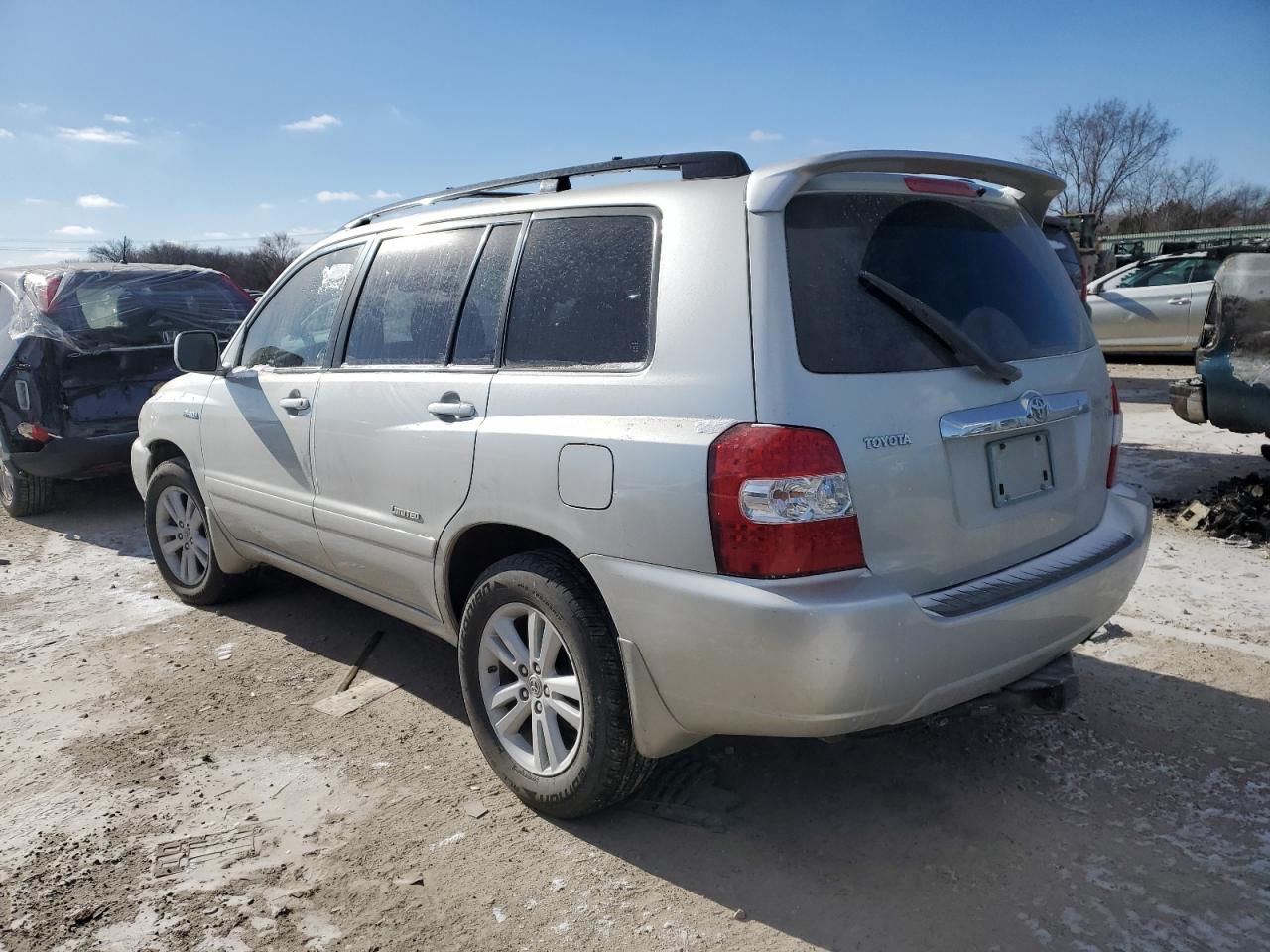 2007 Toyota Highlander VIN JTEDW21A370019179 Copart auction photo, front end damage thumbnail 2