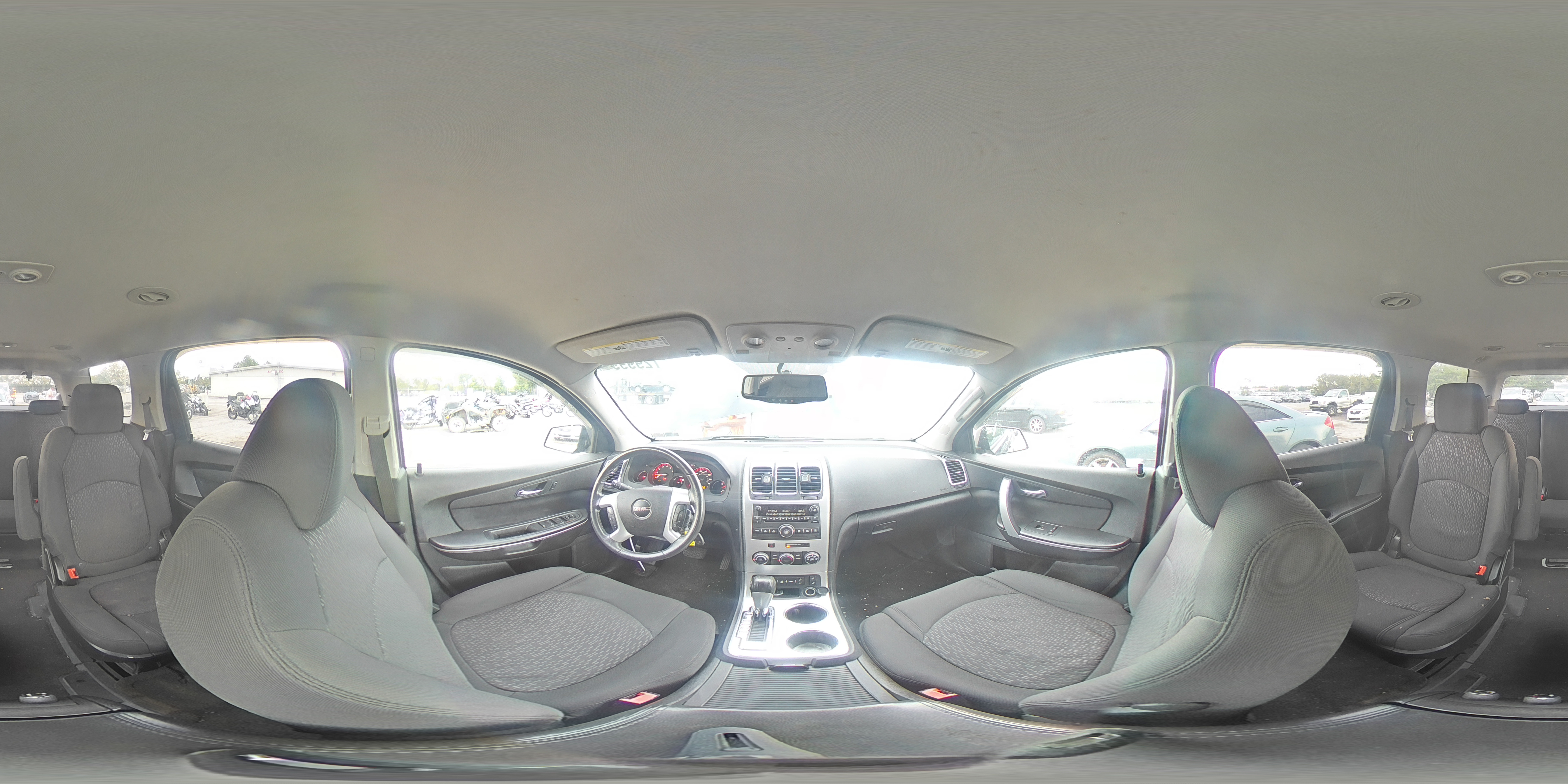 2012 GMC Acadia VIN 1GKKVPED0CJ381494 Copart auction photo, front end / side damage thumbnail 13