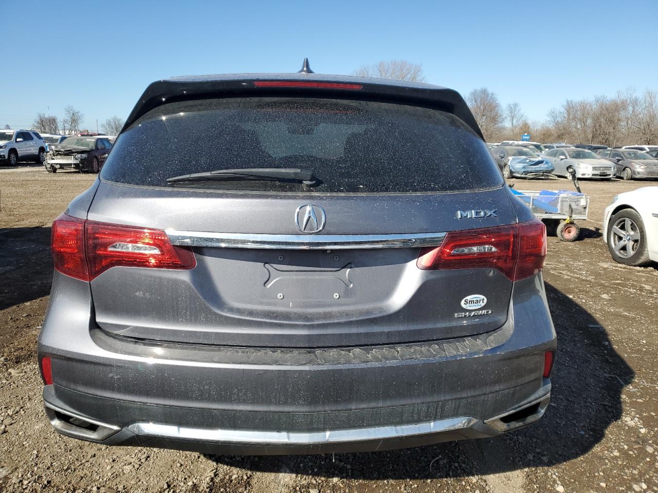 2020 Acura MDX VIN 5J8YD4H30LL006205 Copart auction photo, front end damage thumbnail 6