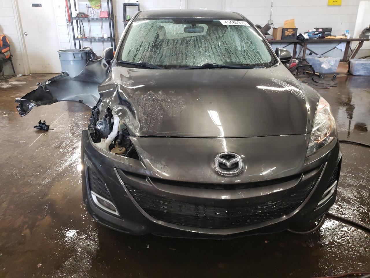 2010 Mazda 3 VIN JM1BL1H54A1280698 Copart auction photo, front end / minor dent/scratches damage thumbnail 5