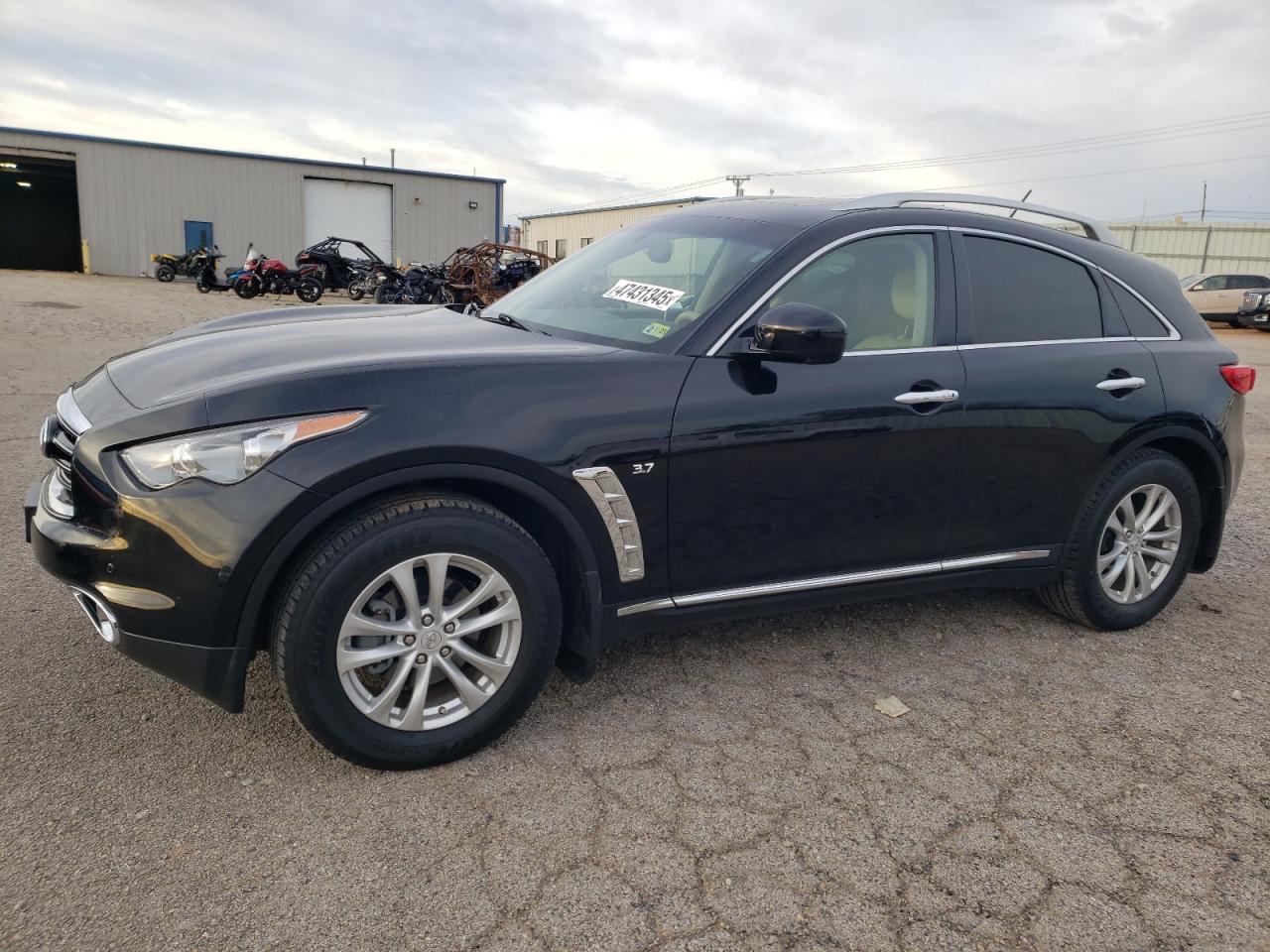 2014 Infiniti QX70 VIN JN8CS1MU6EM452341