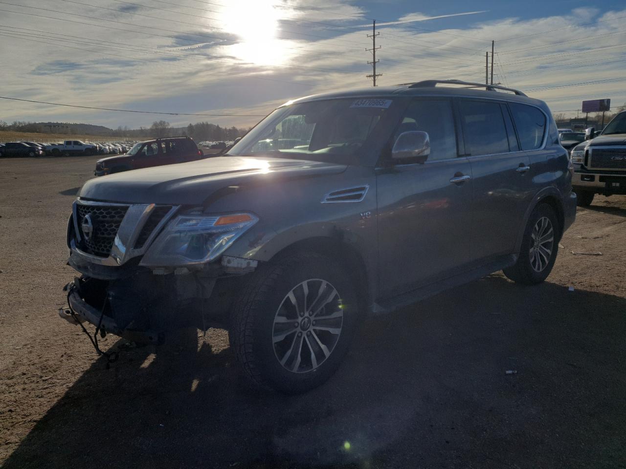 2018 Nissan Armada VIN JN8AY2NC4J9557930